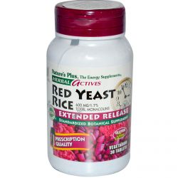 Nature's Plus Red Yeast Rice 600mg (Exte. Rel) 30 Tab
