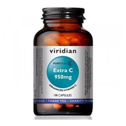 Viridian Extra-C 950mg 120 Capsules 