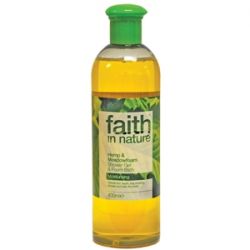 Faith in Nature Hemp & Meadowfoam Shower Gel & Foam Bath 400ml