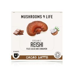 Mushrooms4Life Organic Reishi Cacao Latte 140g