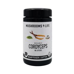 Mushrooms4Life Organic Cordyceps Adaptogen Coffee 75g