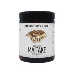 Mushrooms4Life Organic Maitake Powder - Amber Glass 60g