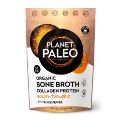 Planet Paleo Organic Bone Broth Collagen Protein - Golden Turmeric 225g