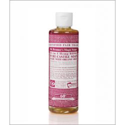 Dr. Bronner's Rose Liquid Soap 236ml