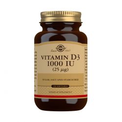 Solgar Vitamin D3 1000 IU (25 