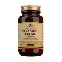 Solgar Natural Source Vitamin E 134 mg  (200 IU) Softgels - Pack of 250