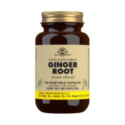 Solgar Ginger Root Vegetable Capsules - Pack of 100