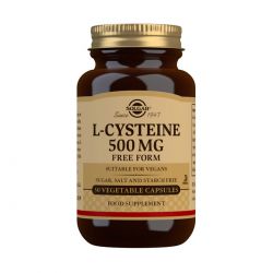 Solgar L-Cysteine 500 mg Vegetable Capsules - Pack of 30