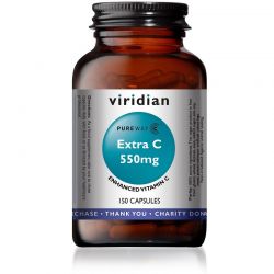 Viridian Extra-C 550mg 150 Capsules 