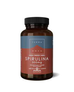Spirulina 500mg (fresh freeze dired - organic) 100's