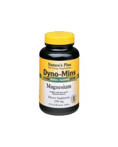 Nature's Plus Dyno-Mins Magnesium 250mg Tabs. 90's 