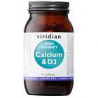 Viridian Calcium and Vitamin D - 90's